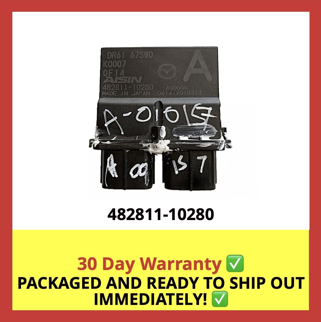 OEM 2011 2012 2013 2014 2015 2016 Mazda PASSENGER Seat Occupancy Module