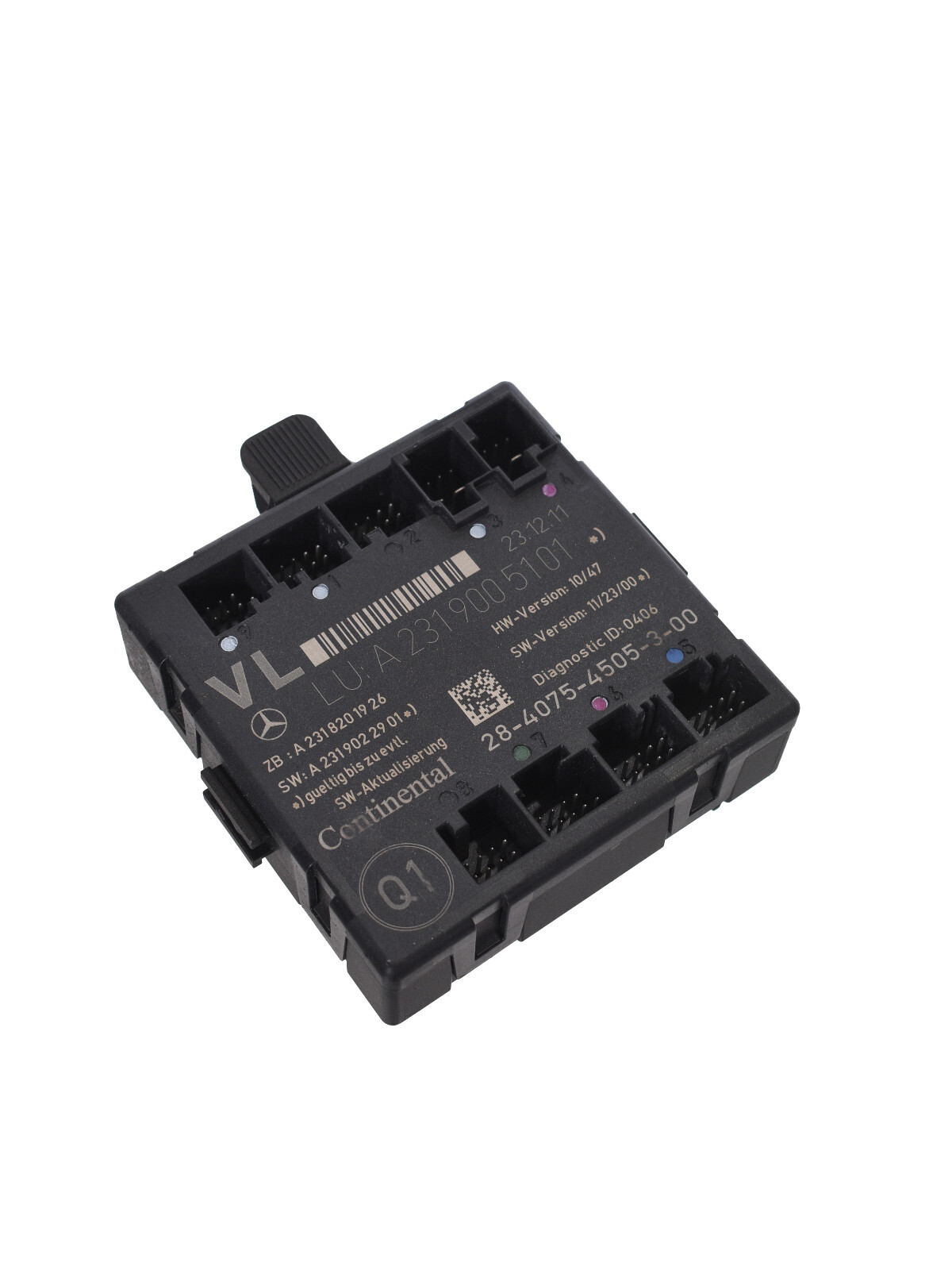 Mercedes R231 SL-Class Driver Left Front Door Computer Regulator Lock Actuator