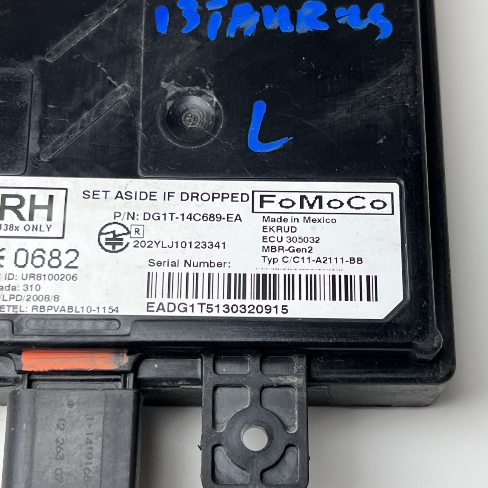 2013 FORD TAURUS LEFT BLIND SPOT RADAR SENSOR RIGFHT MODULE OEM DG1T-14C689-EA