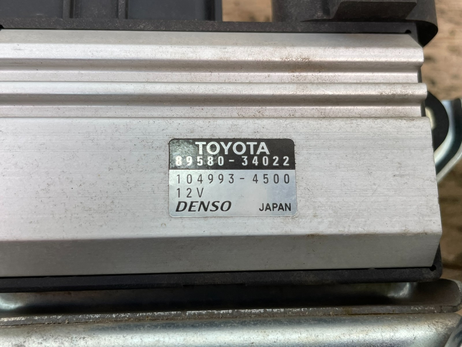 2011 Toyota SEQUOIA Air Pump Drive Module Injection Control 89580-34022