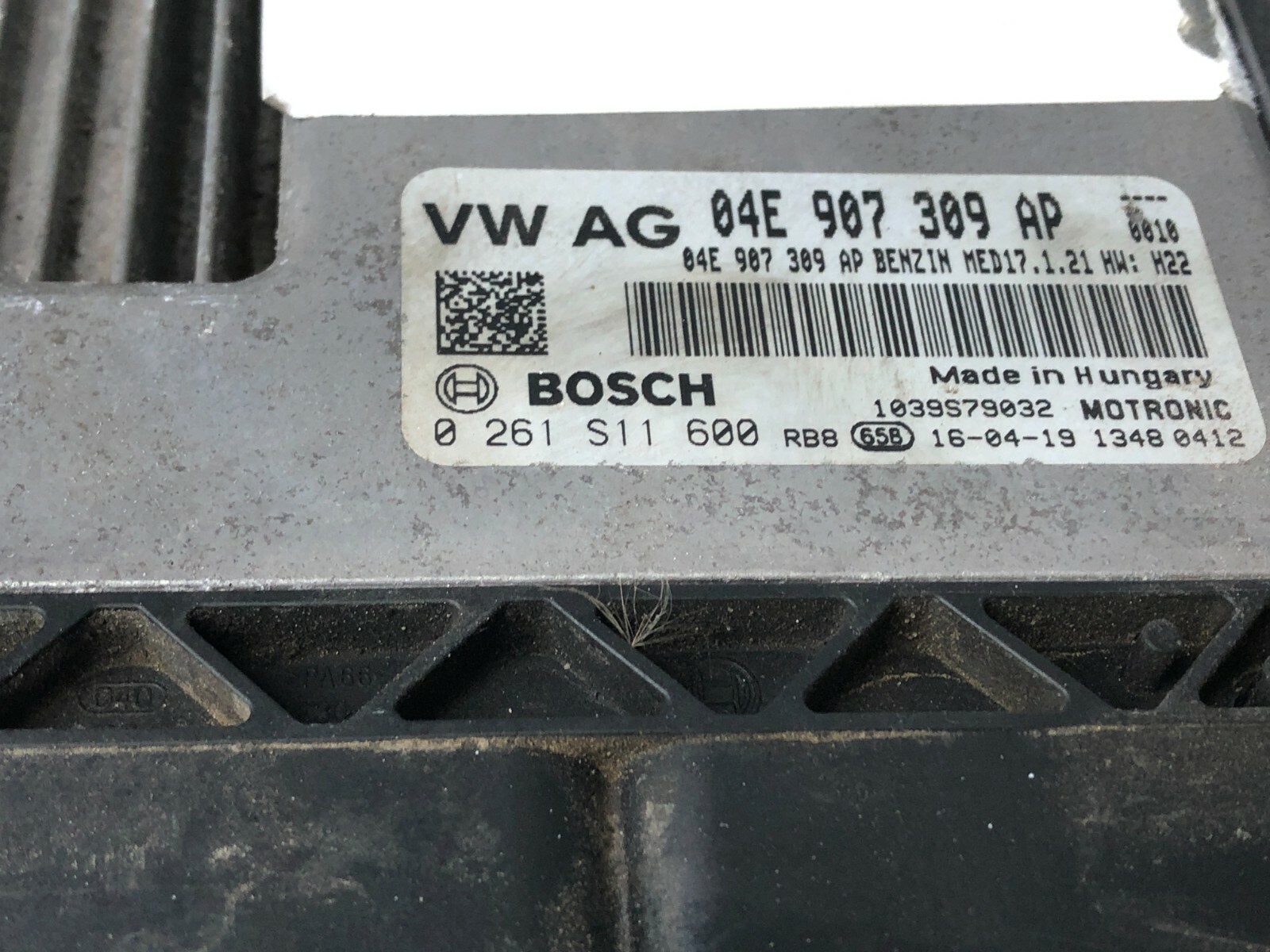 2016 2017 VolksWagen Jetta Engine Computer Module ECM ECU 04E 907 309 AP OEM !