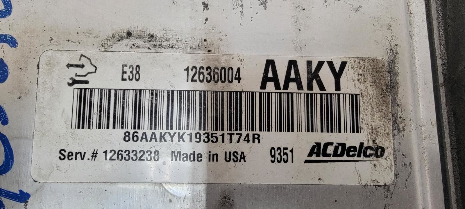Engine ECM Electronic Control Module 6.0L Fits 11-17 CAPRICE 452960