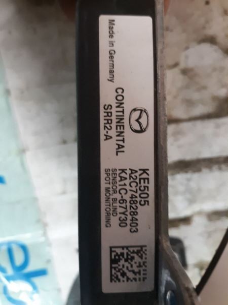 Chassis ECM Driver Assist Blind Spot Alert Fits 16 MAZDA CX-5 437509
