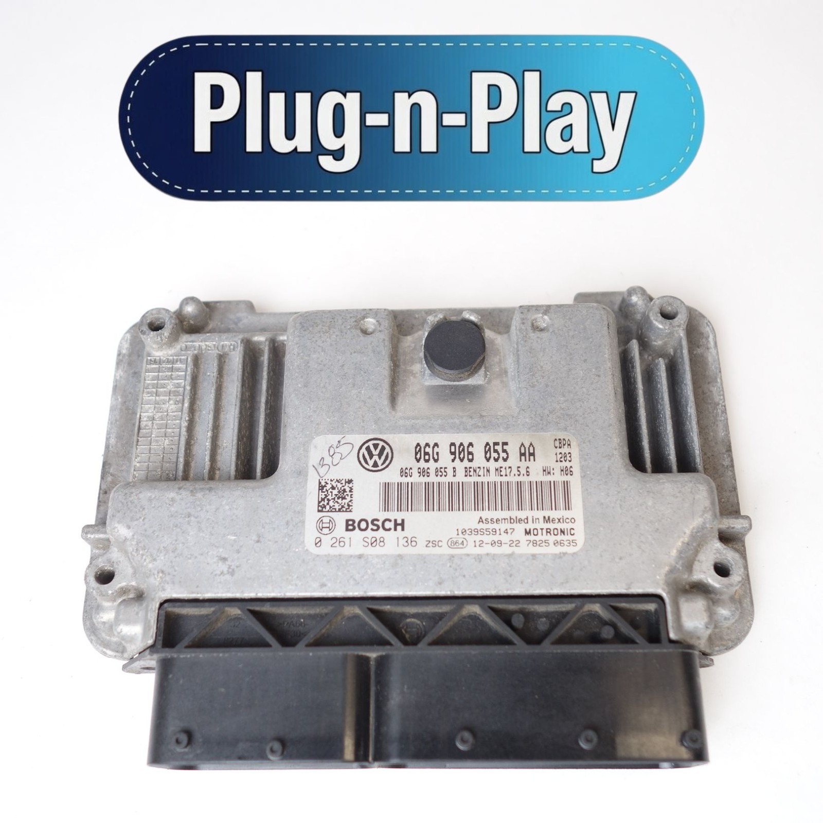 06G906055AA Volkswagen Jetta SportWagen 2012-2014 2.0L Engine Computer Plug N Go