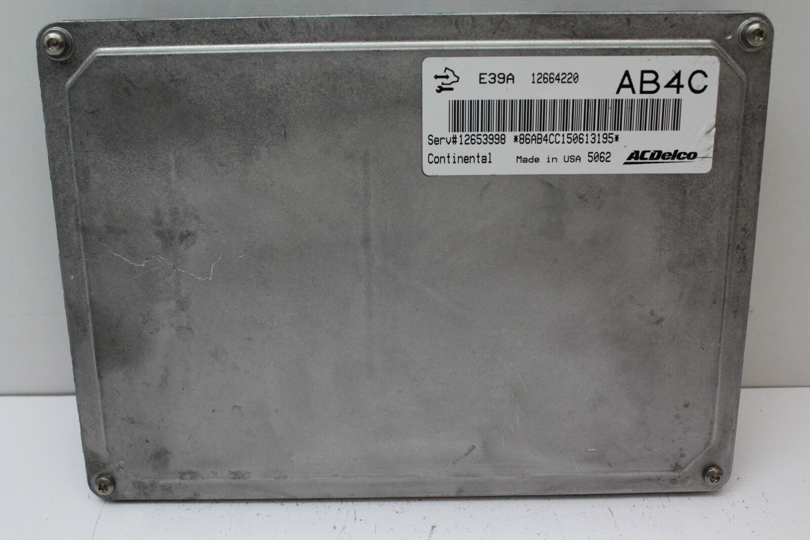 14-16 Buick Verano 12653998 Computer Brain Engine Control ECU ECM EBX Module