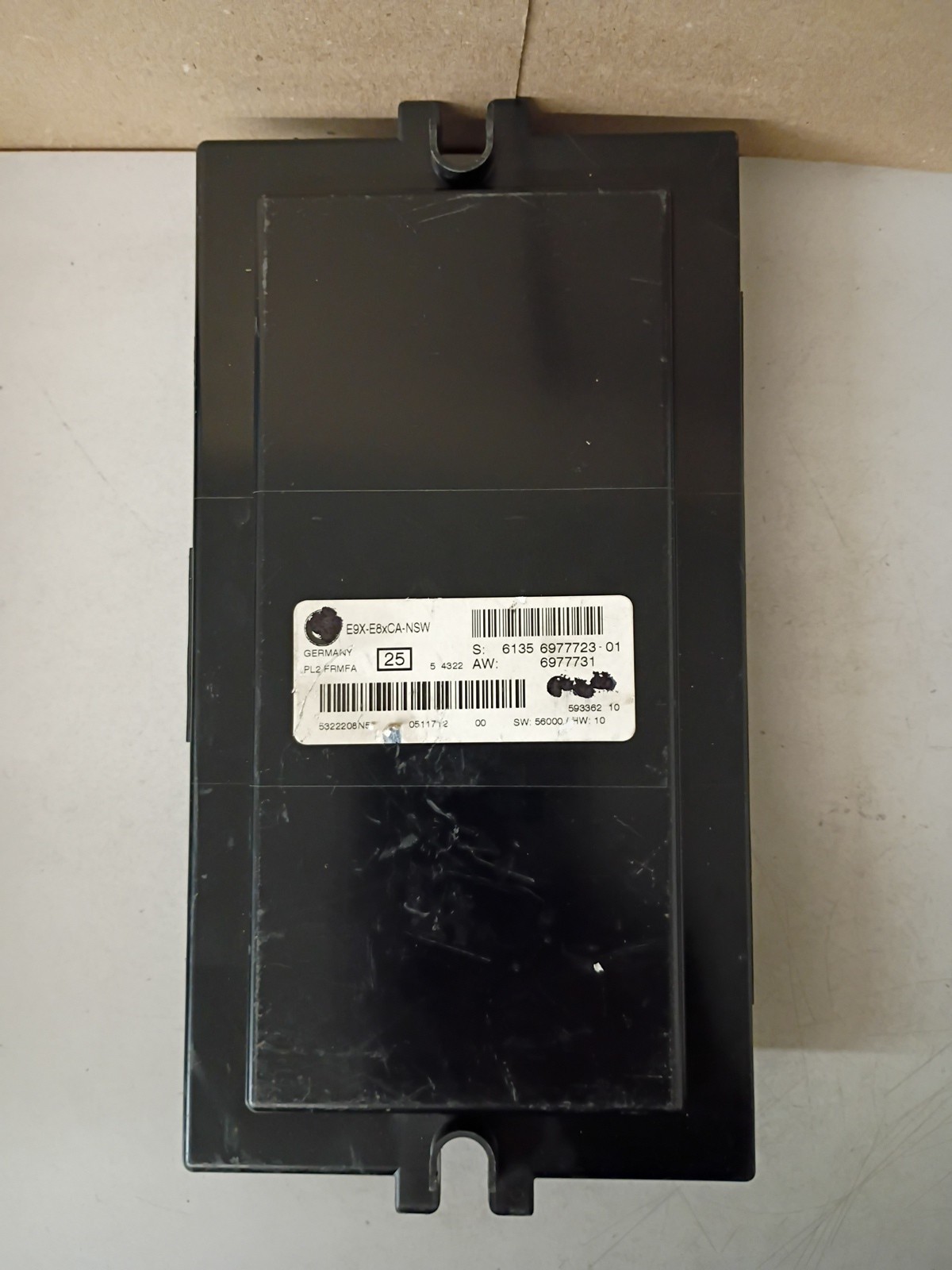 2011-2013 BMW X5 FRM Footwell Control Module BCM Body Lighting 61356977723-01