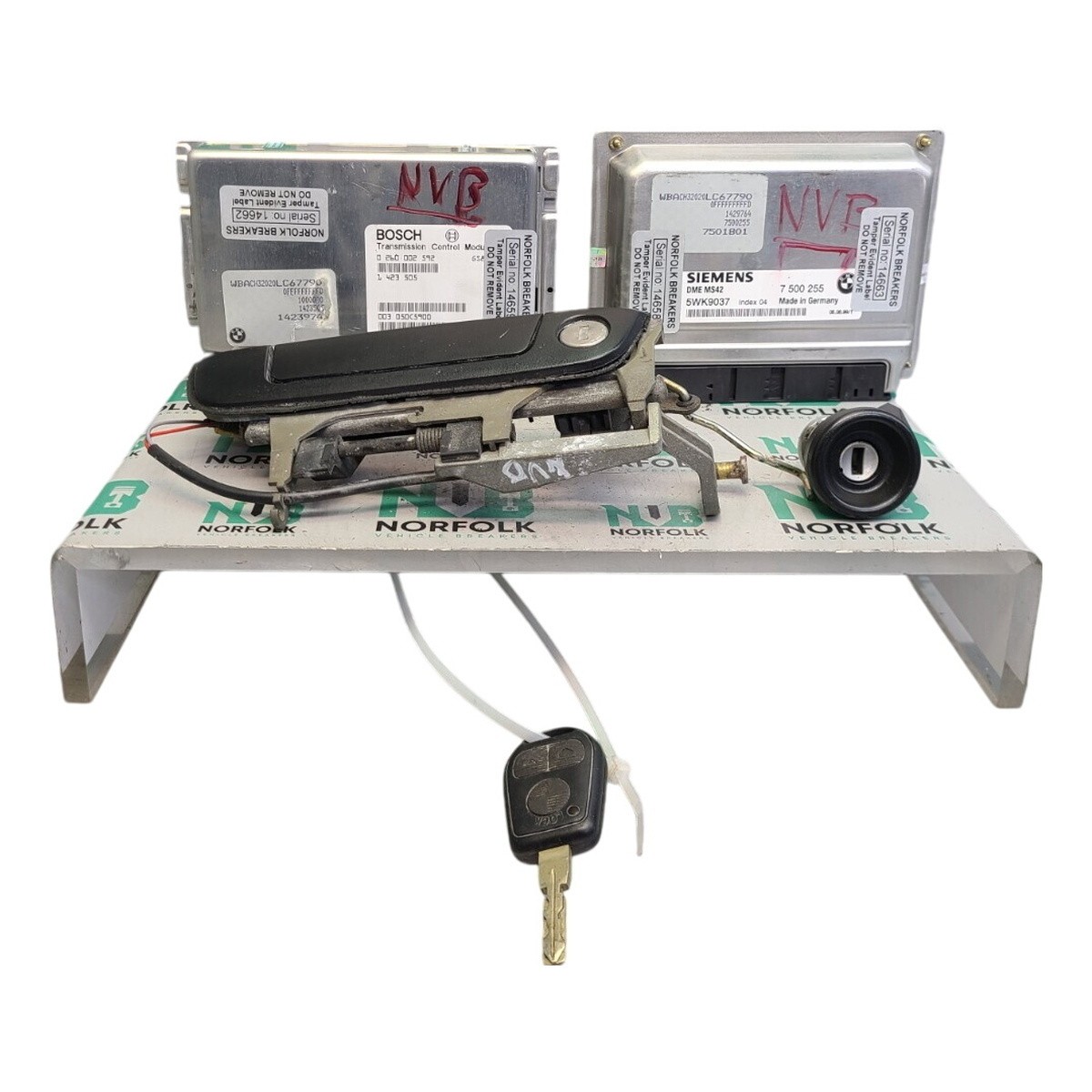 BMW Z3 2.8i M52TU Automatic ECU Lockset *595 7500255