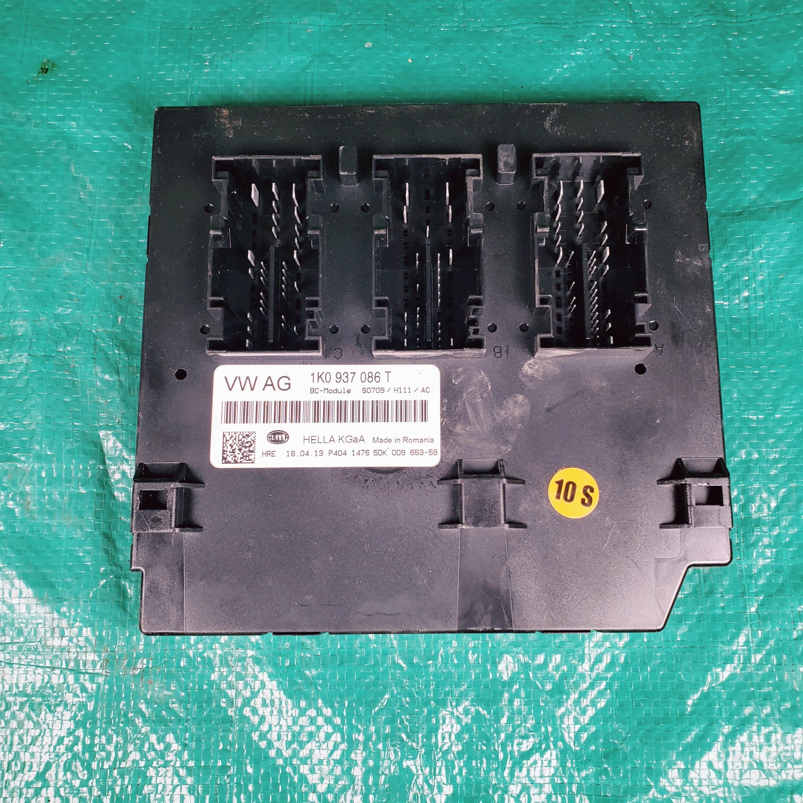 14 Volkswagen Golf GTI BCM Module 1K0937086T Body Control Interior