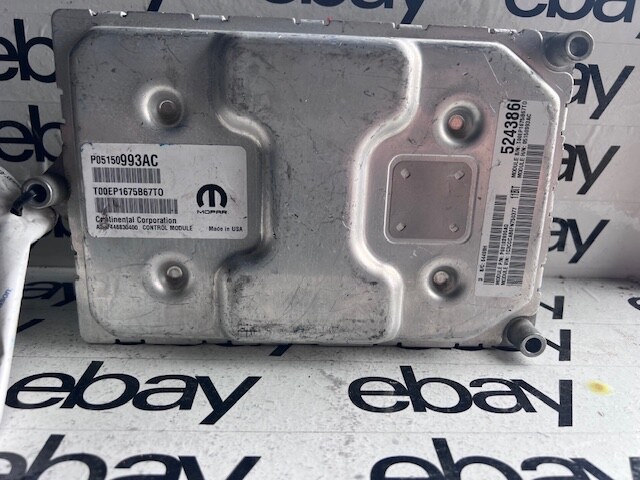 USED OEM 2015 CHRYSLER 200 05150993AC ENGINE COMPUTER