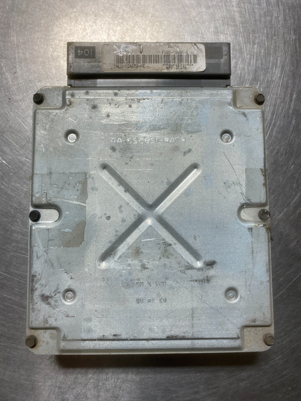 2002 Mazda 626 Engine Computer 1ALU-12A650-HE