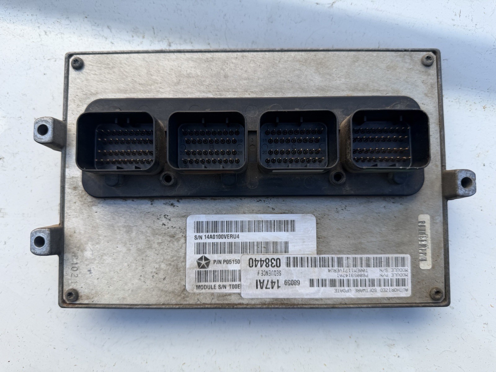 2011 Jeep Grand Cherokee 5.7L 68059147AI Engine Computer Module ECU ECM PCM OEM