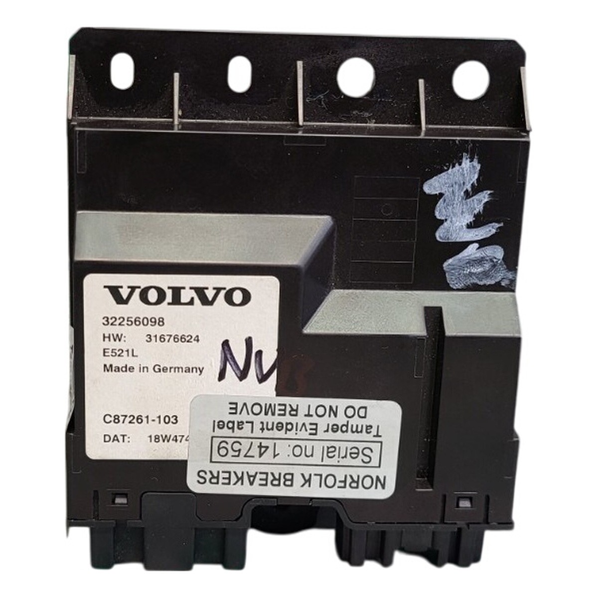 Volvo V60 Tailgate Module 2018 On 32256098