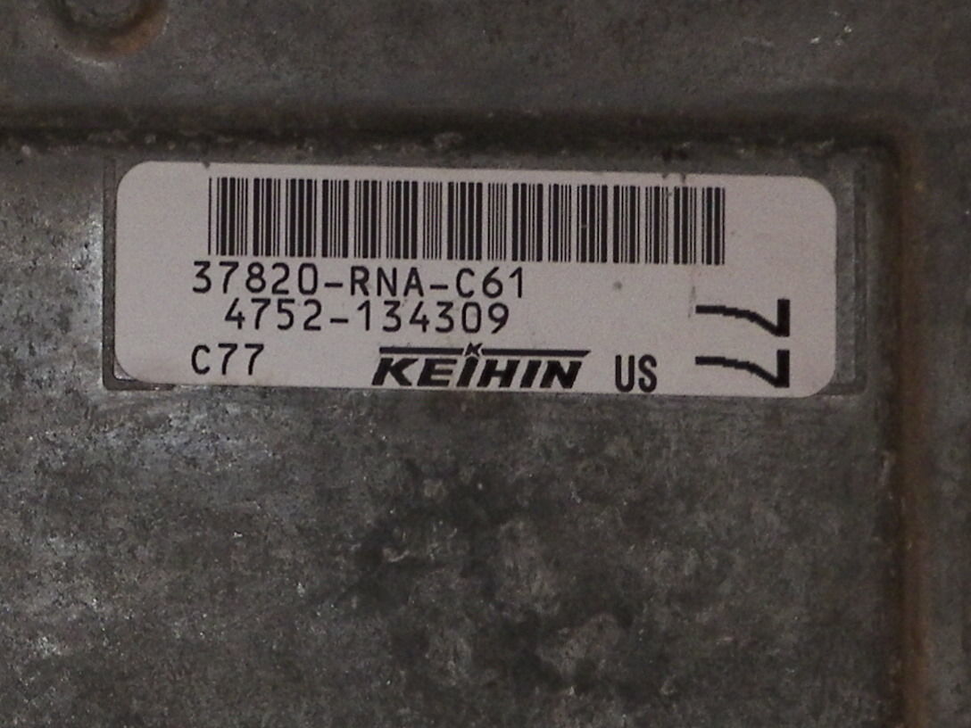 06 07 08 CIVIC 1.8L CANADA AT COMPUTER BRAIN ENGINE CONTROL ECU ECM MODULE UNIT