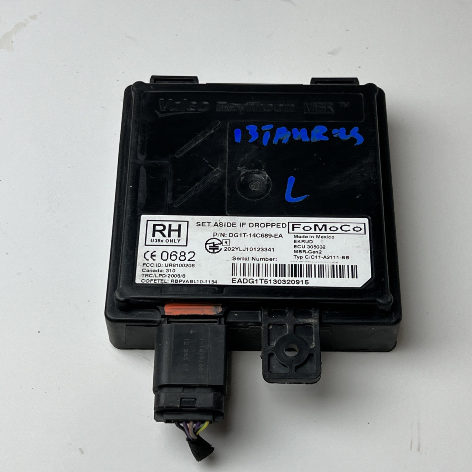 2013 FORD TAURUS LEFT BLIND SPOT RADAR SENSOR RIGFHT MODULE OEM DG1T-14C689-EA