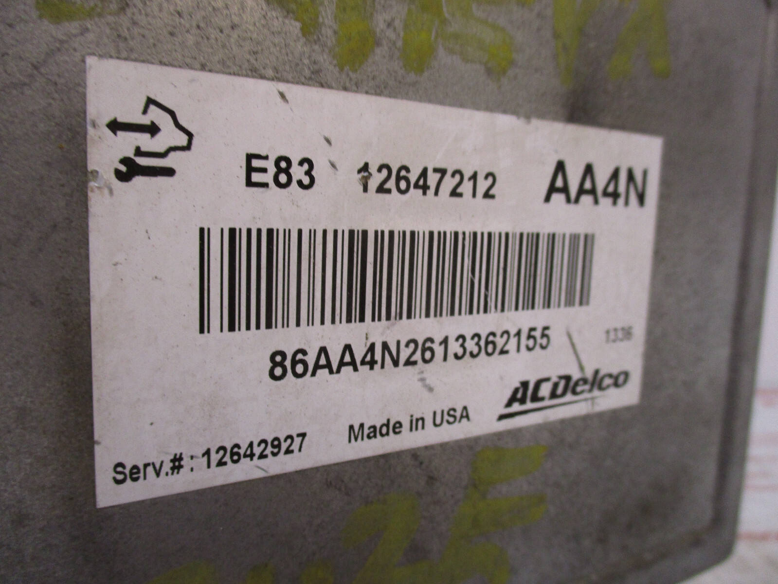 ✅ 2012 CRUZE ECM ENGINE CONTROL MODULE COMPUTER PCM ECU POWER TESTED AA4N