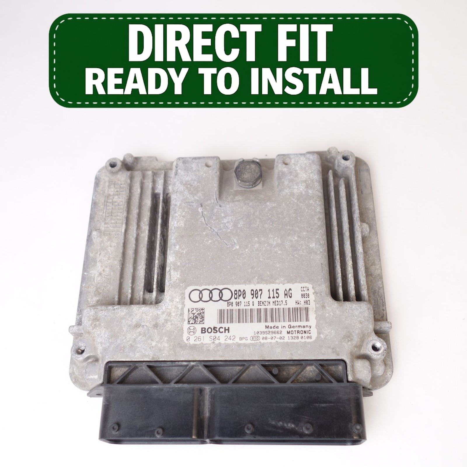 06J906026AG Volkswagen Passat CC 2008-2009 2.0L Engine Computer Plug N Go OEM.