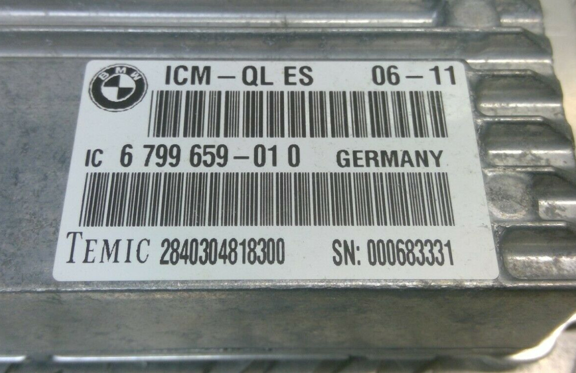 ICM Control Unit Module ECU 6799659 BMW F11 Estate Touring 5 Series 2010 – 2016