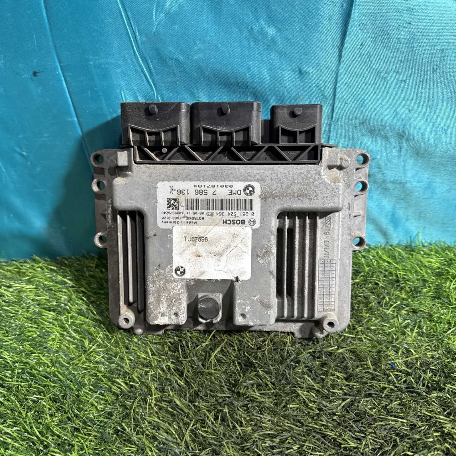 MINI COOPER 1.6L ENGINE CONTROL MODULE UNIT ECU ECM 0261S04364 DME 7586136