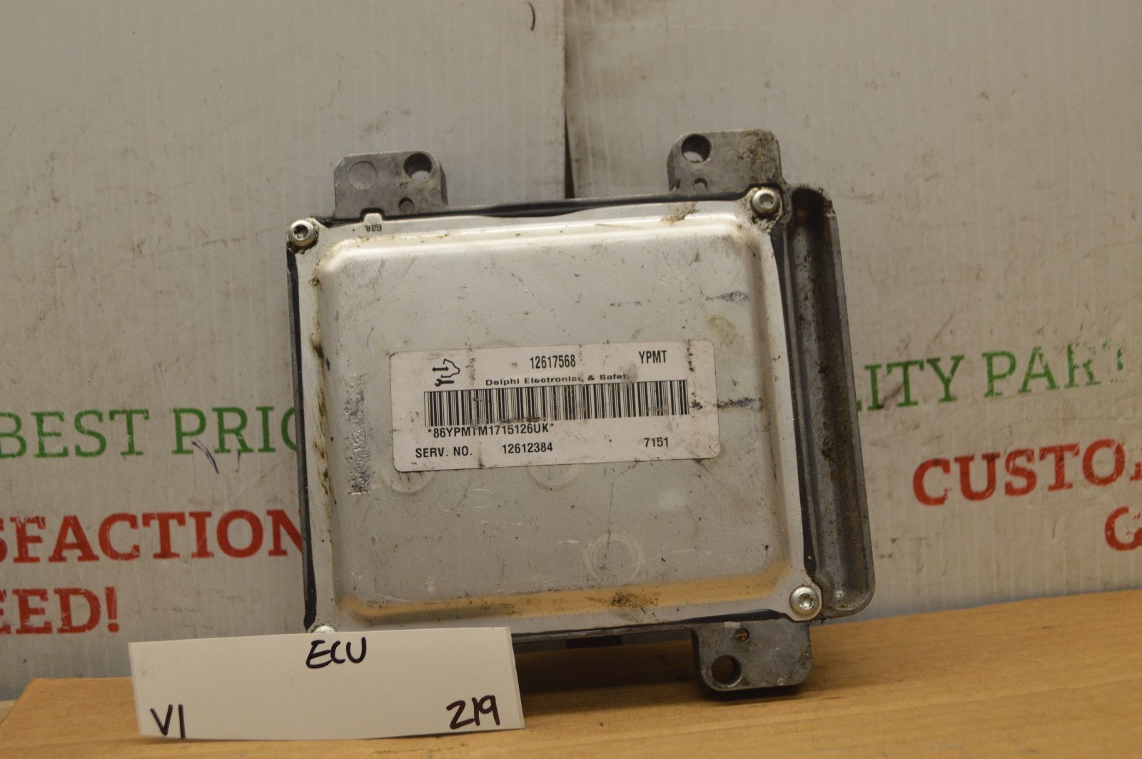 2008 Chevrolet Silverado ECU 12612384 Engine Control Unit Module 219-v1