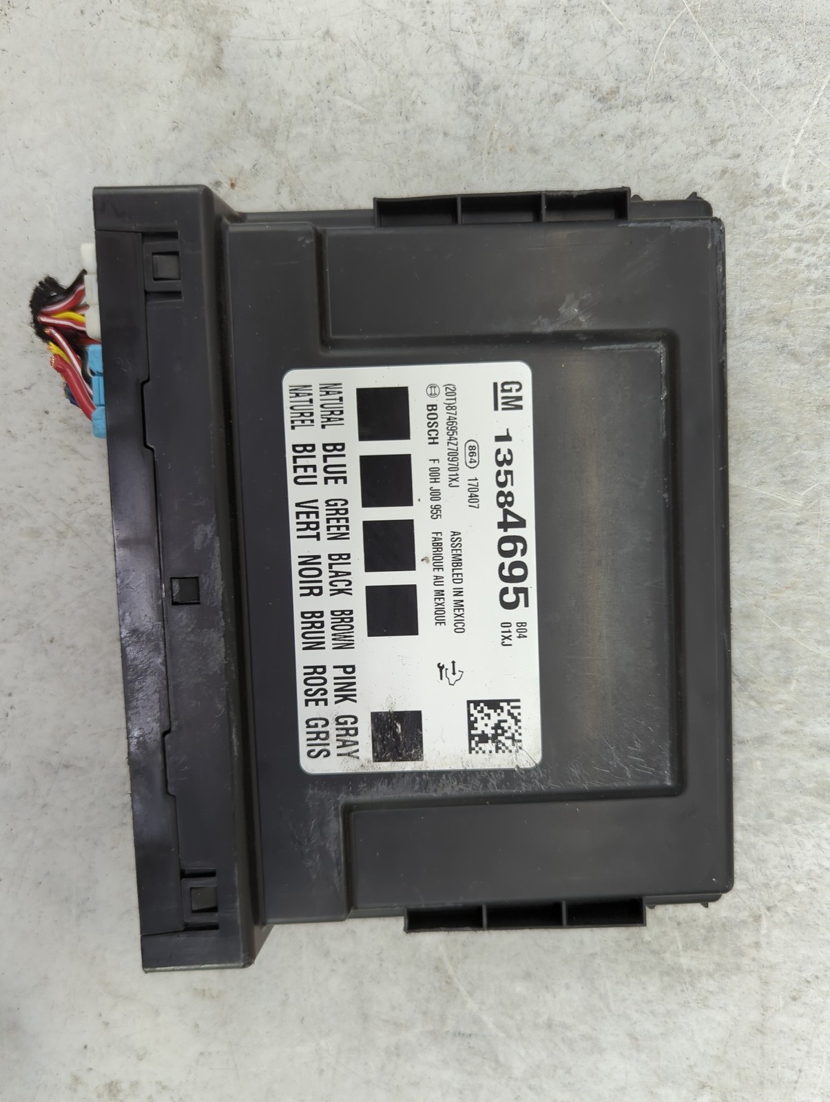 2016-2017 Chevrolet Equinox Body Control Module Bcm Inner Cabin Fuse Box MXBCH