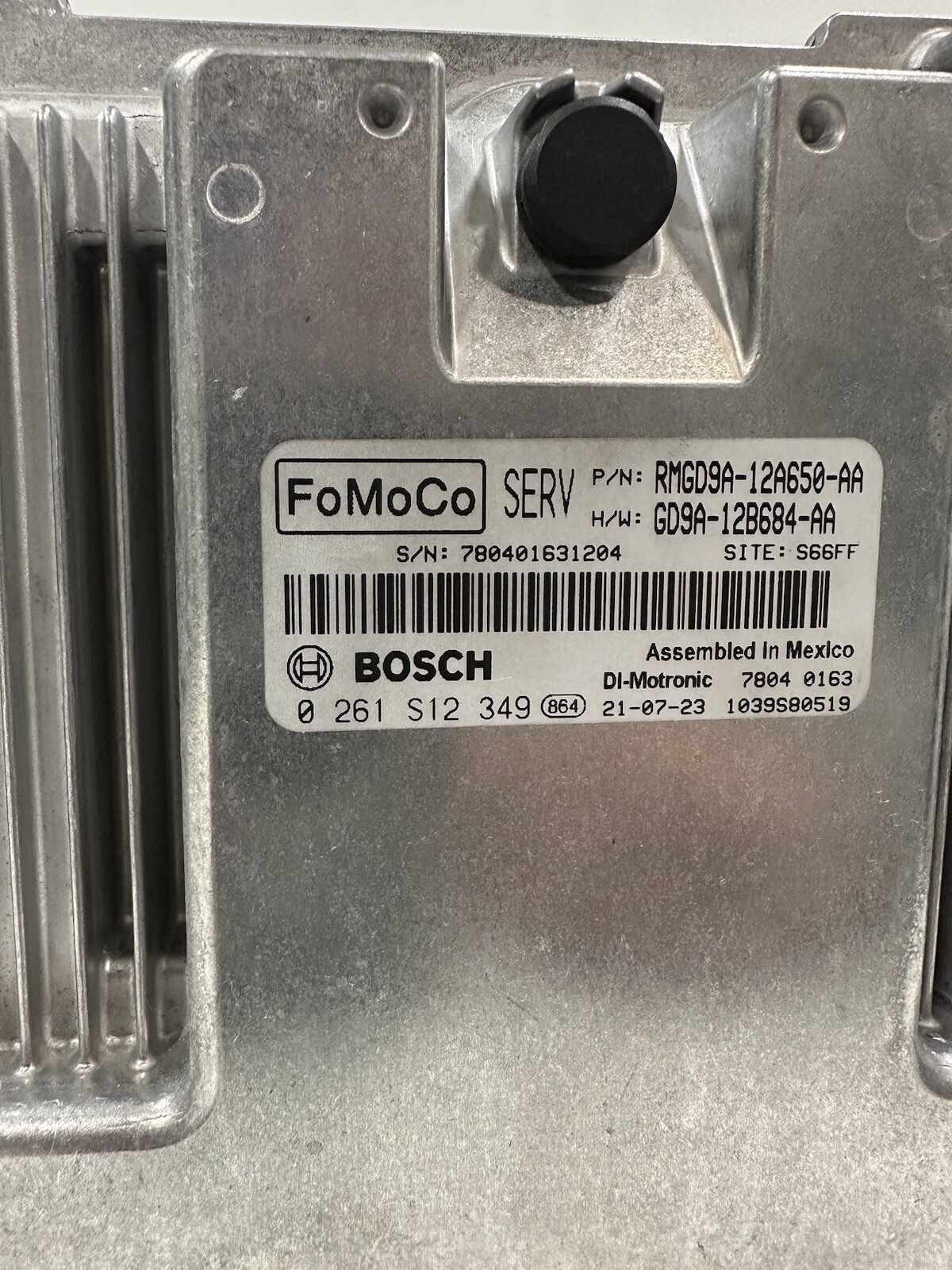 ENGINE CONTORL COMPUTER ECU-ECM FORD F-150 2016-2022 RMGD9A-12A650-AA SERV OEM