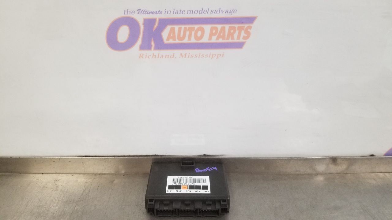 06 2006 GMC SIERRA 2500 BCM BODY CONTROL MODULE 10367689
