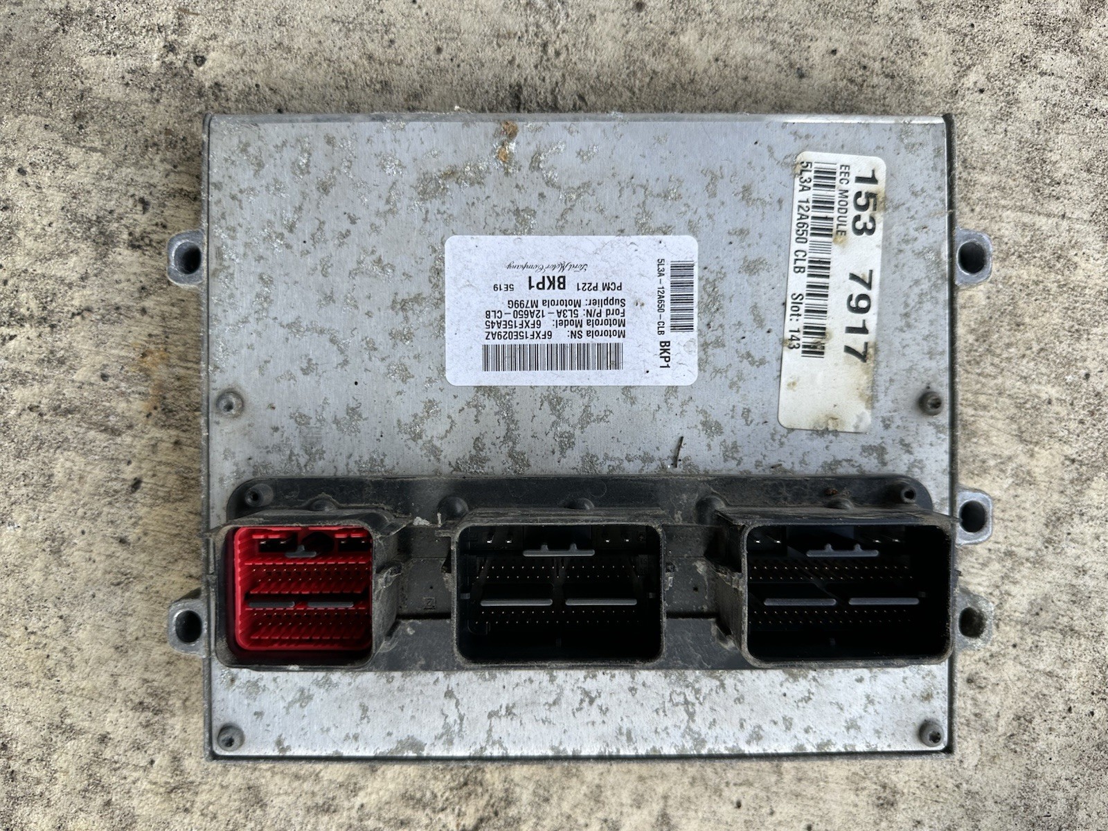 2005 FORD TRUCK F150 ECU ECM Engine Computer 5L3A12A650CLB Tested OEM