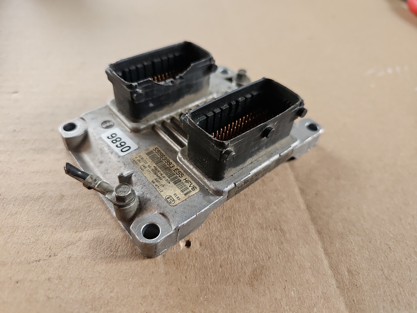 2006 2007 2008 2009 Saab 9-3 2.8 Turbo ECU ECM Engine Control Module 55563993