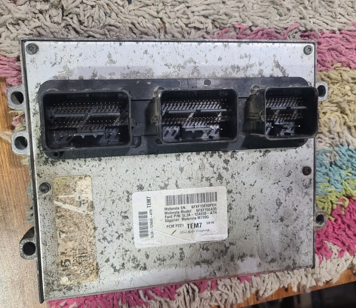 ✅⭐⭐ 05 FORD F-150 F-250 5.4L ECU ECM PCM ENGINE COMPUTER 5L3A-12A650-ATH TESTED