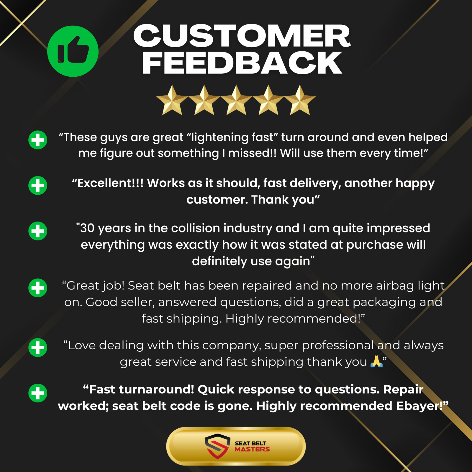 All SMART SRS Module Reset Crash Data Service Repair – 24HR TURNAROUND SRS Reset