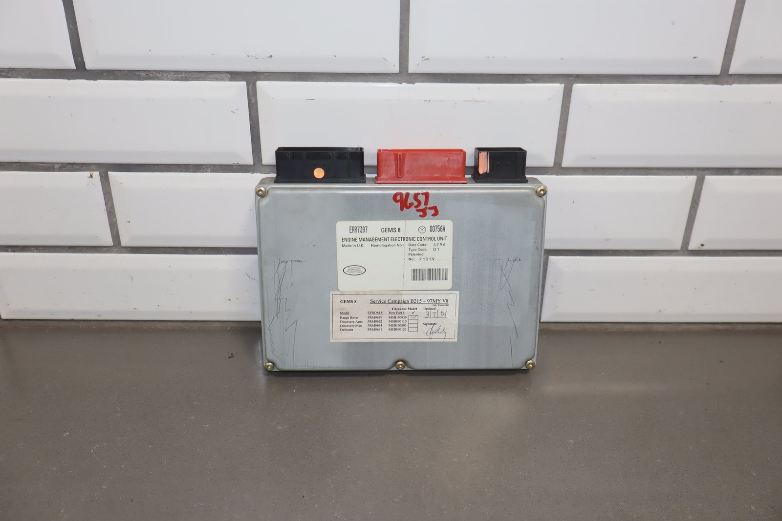 1997 Land Rover Range Rover 4.6LL Gasoline Engine Computer