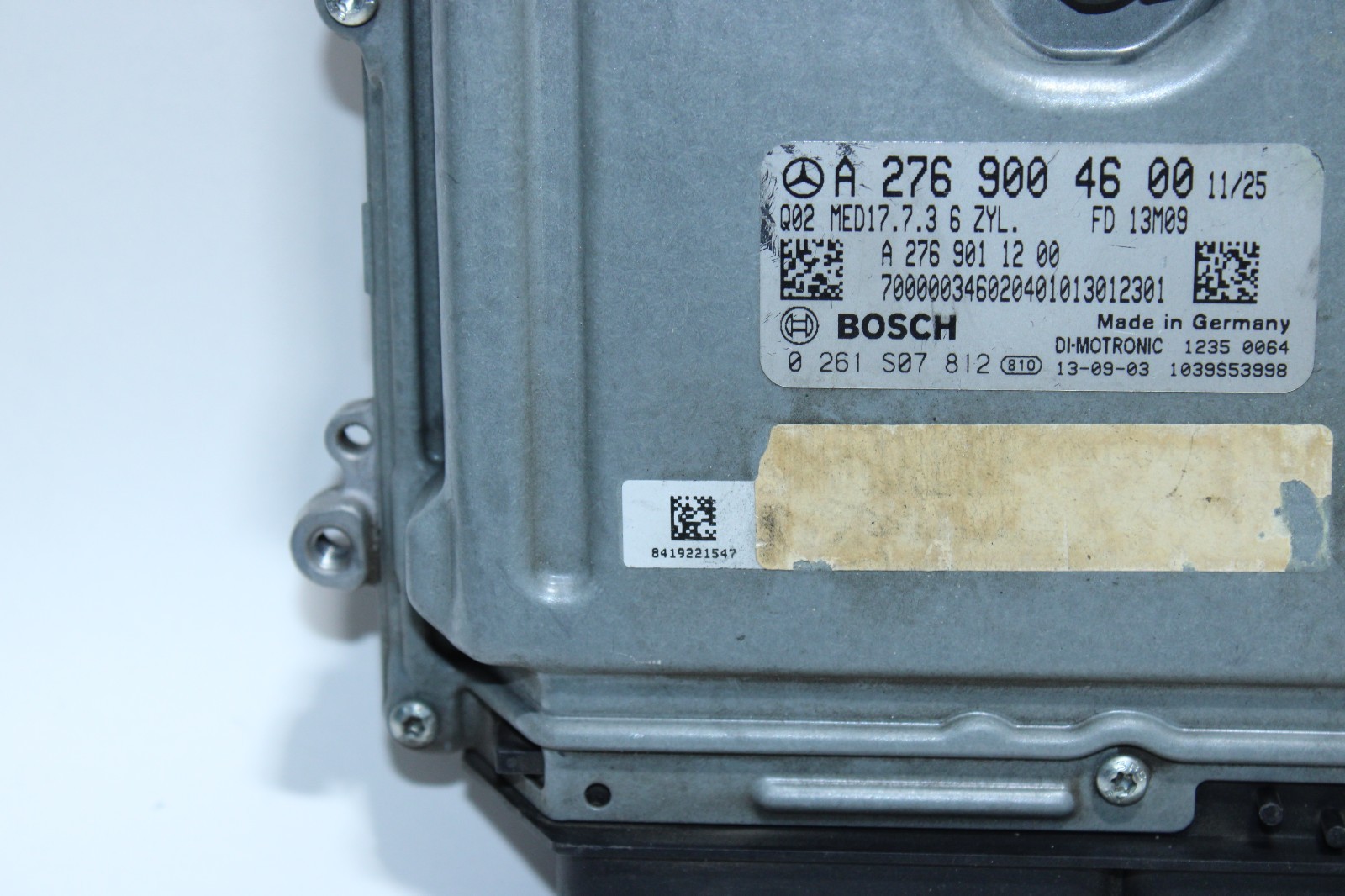 12-16 Mercedes W212 E350 C350 ECU Engine Control Module Unit 2769004600 OEM