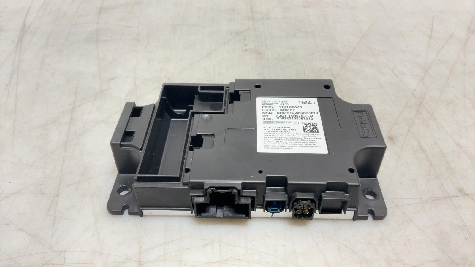 Ford Bronco OEM Telematics Module N2DT-14H076-FGJ 2022 164196