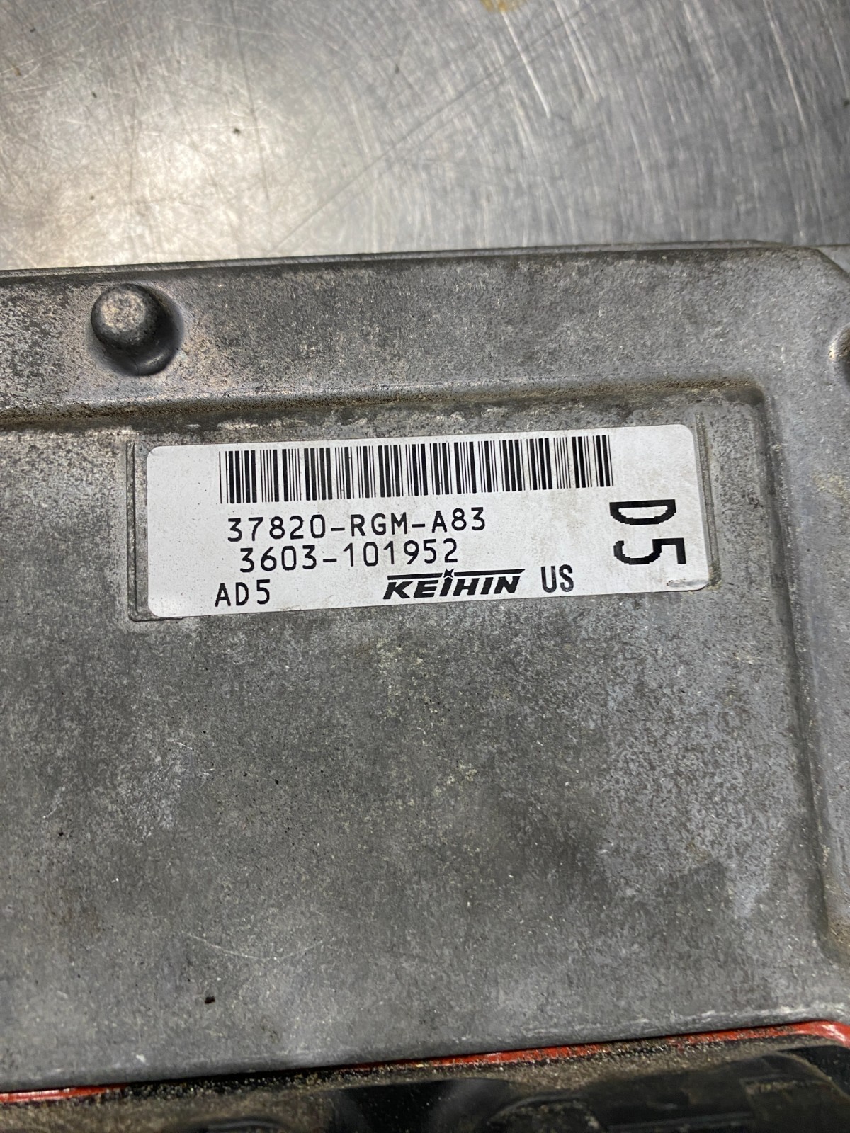 2007 Odyssey Engine Control Module Computer Ecu Ecm Pcm 37820-rgm-a83