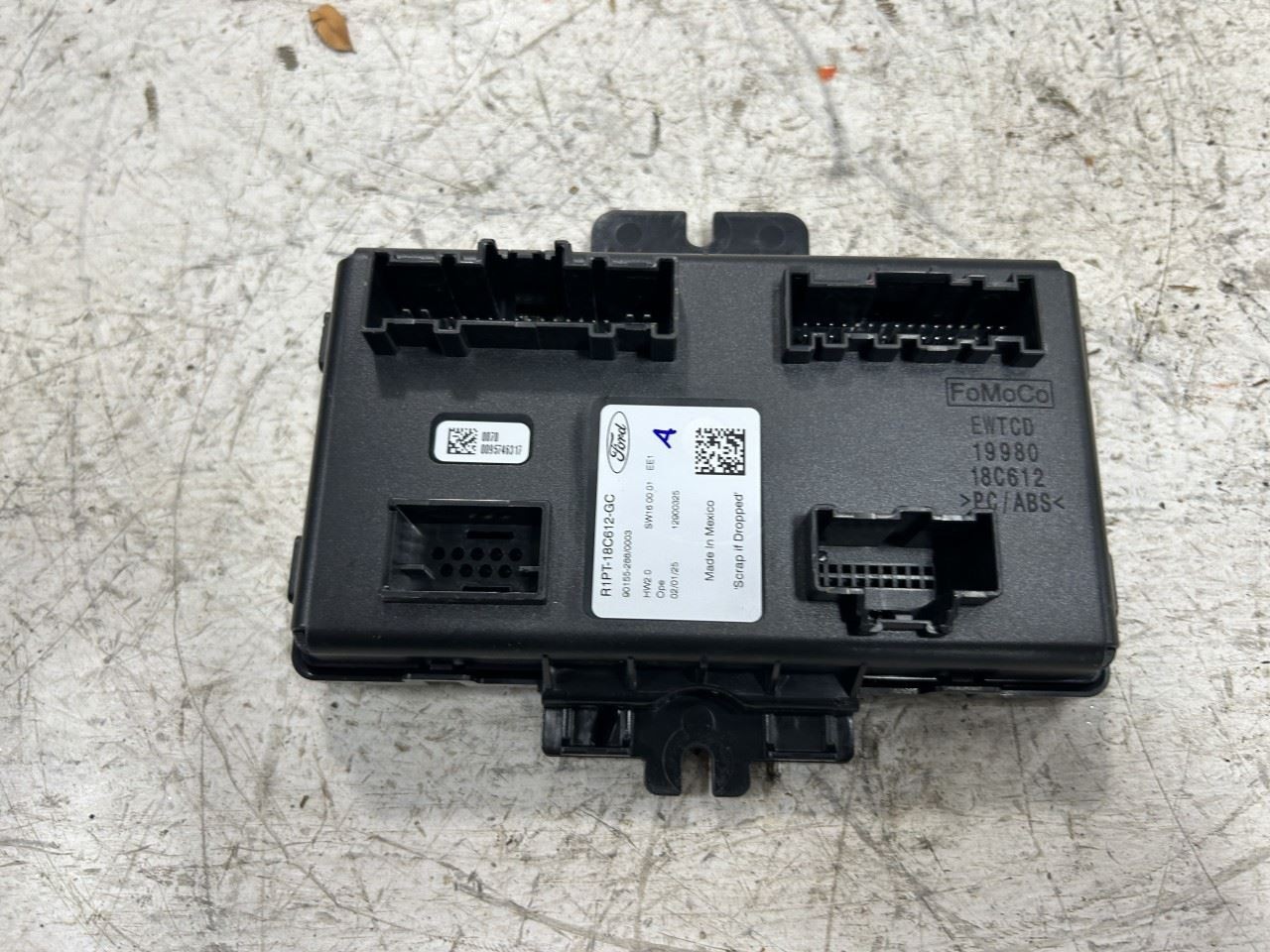 2025 FORD BRONCO SPORT HVAC Control Module OEM Part Number R1PT18C612GC
