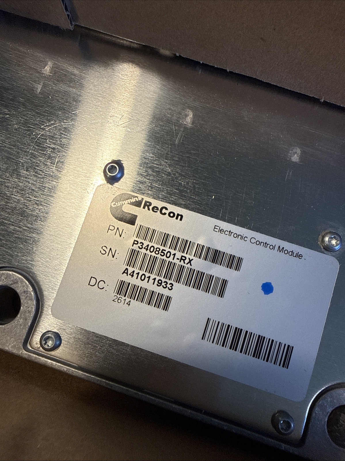 Genuine Cummins Ecm 4309175RX , 3408501RX ISX15 QSX15 ISM11 QSM11