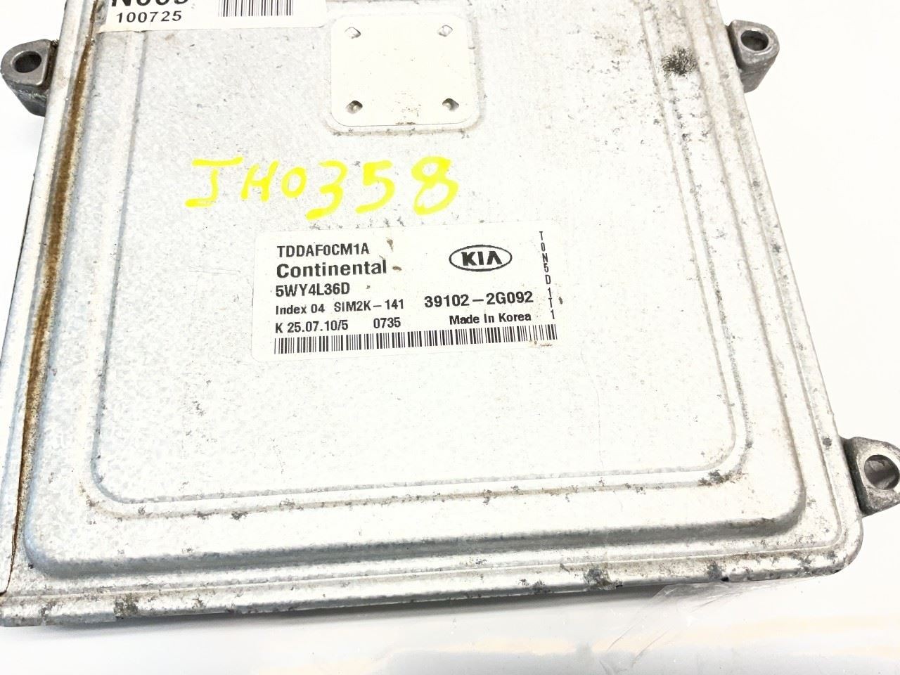 Engine ECM Electronic Control Module By Air Cleaner 2.0L Fits 10 FORTE 99583