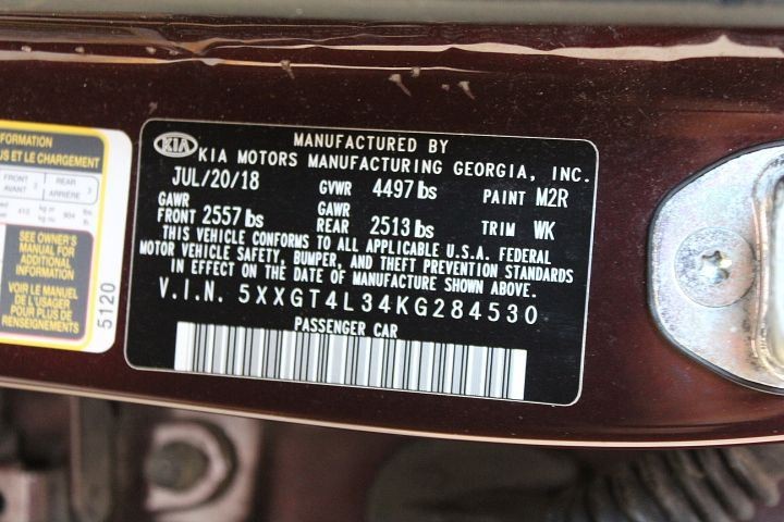2019 Kia Optima MultiFunction Chassis ECM 2302598
