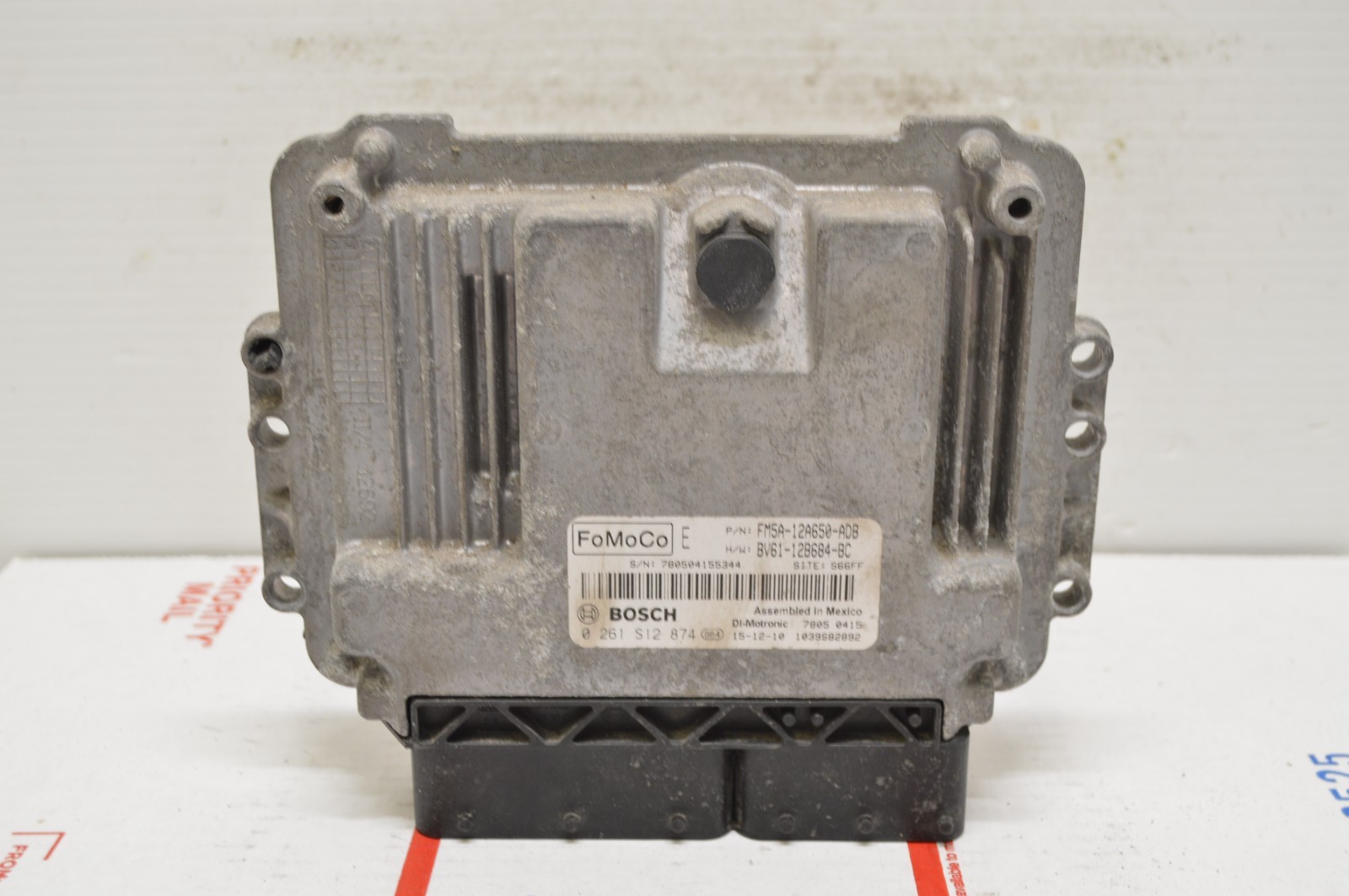 2013-2017 Ford Focus 2.0L FM5A-12A650-ADB Engine Control Module Unit Ecm A87 027