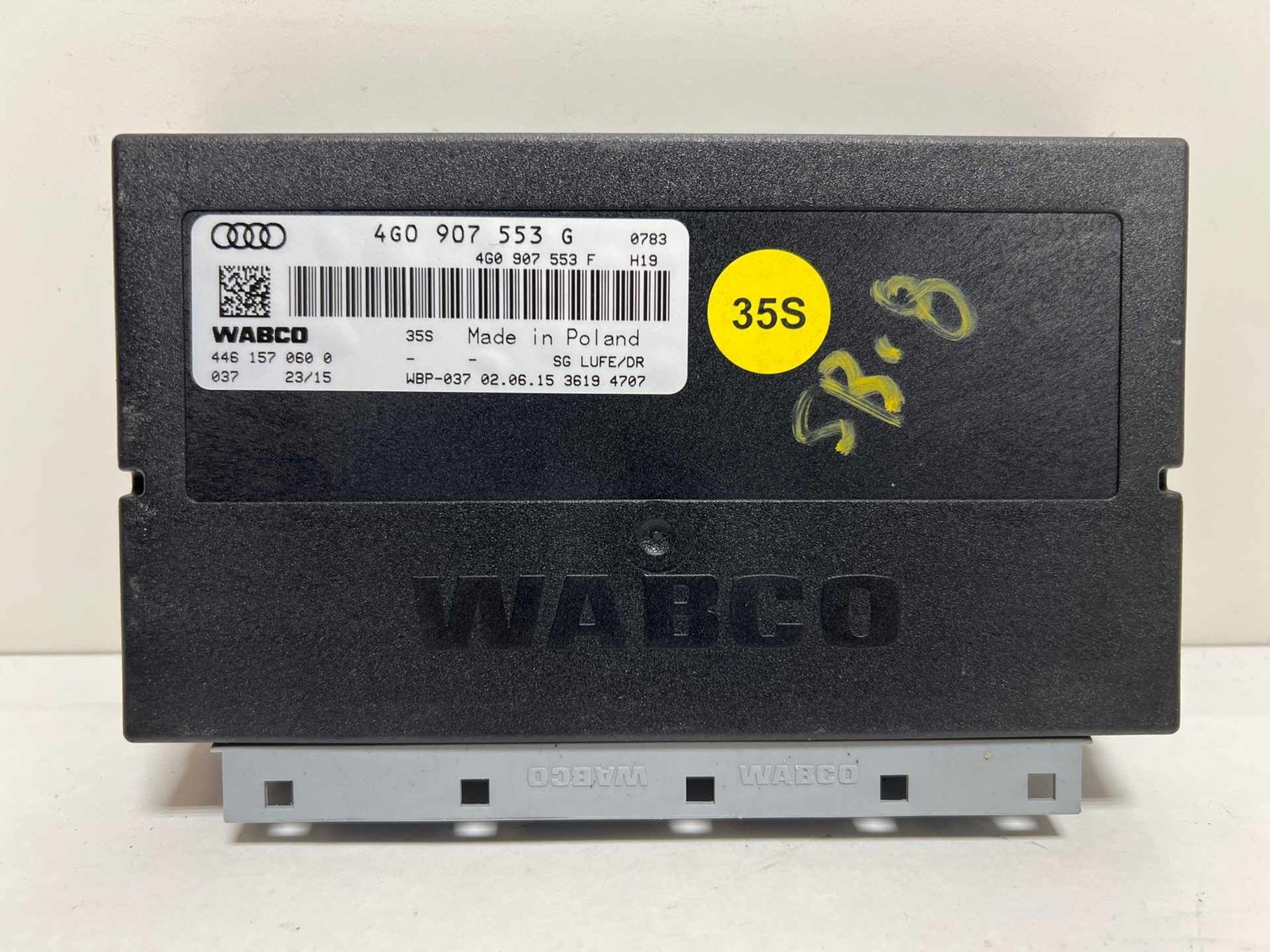 12-18 Audi A6 S6 A7 S7 RS7 Active Air Suspension Control Module 4G0907553G (TL)