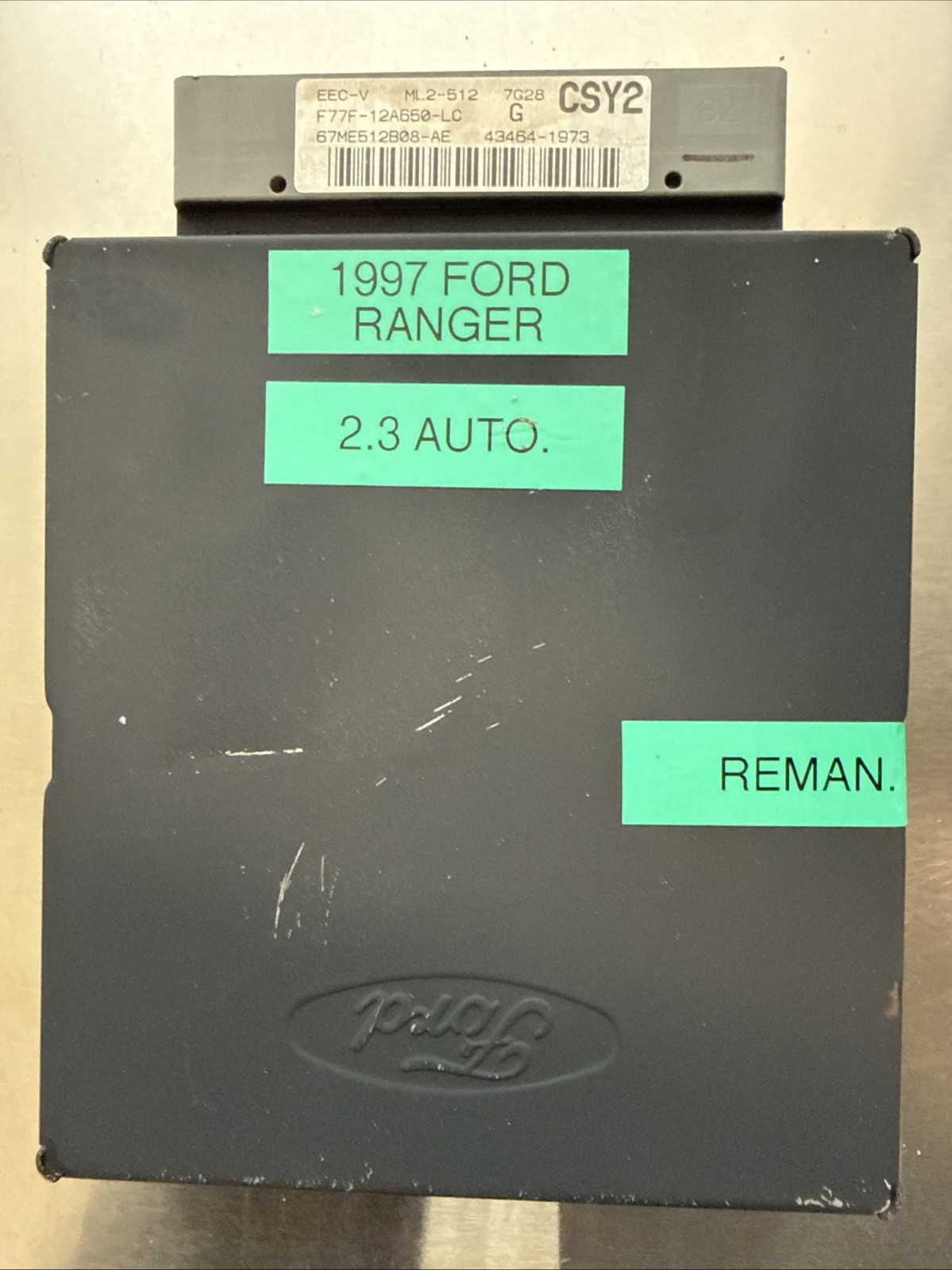 PROGRAMMED PLUG & PLAY 97 FORD Ranger 2.3 ECU ECM PCM MODULE F77F-12A650-LC CSY2