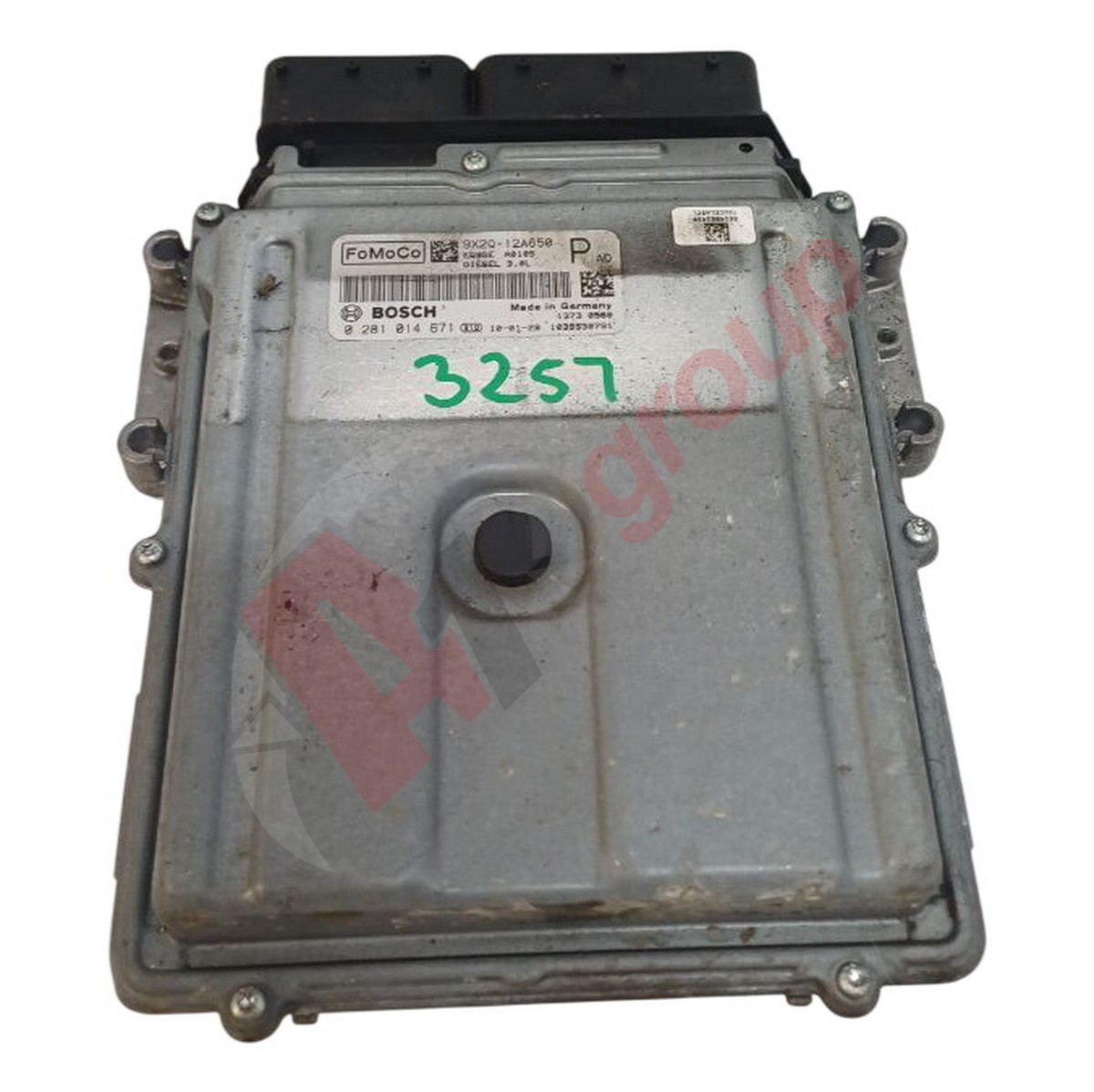 JAGUAR XF V6 S PORTFOLIO MK1 (X250) 08-12 2993CC 306DT ENGINE ECU 0281014671