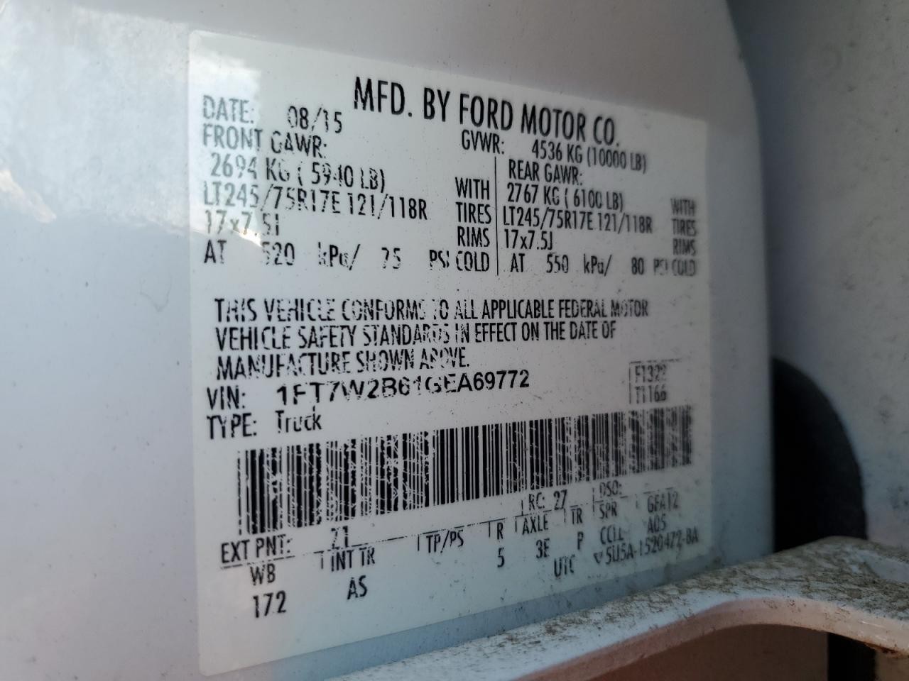 Used Engine Control Module (ECM) fits: 2016 Ford F250SD PICKUP Electronic Contro