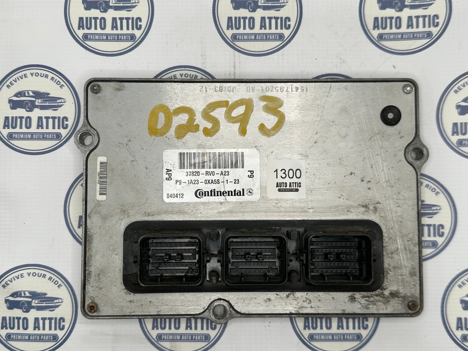 2012 Honda Odyssey ECM ECU Engine Computer Control Module Unit 37820-RV0-A23 OEM