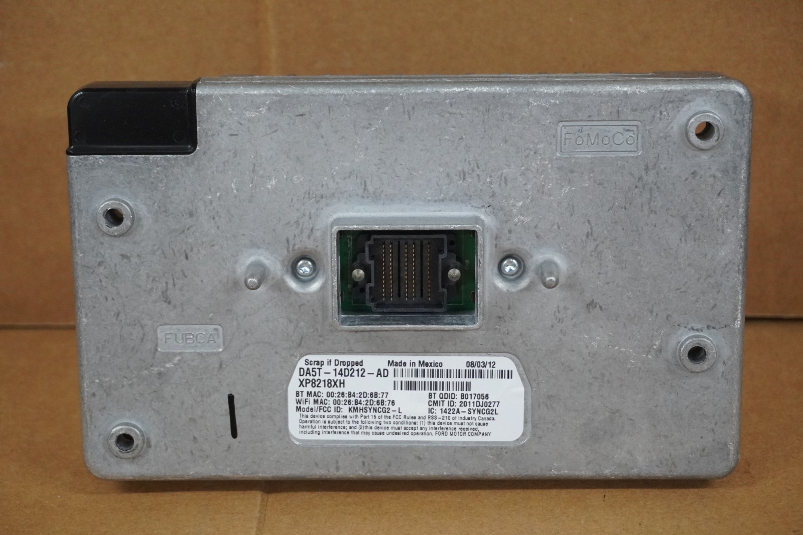 2013 2014 Ford Escape Sync 2 APIM Voice Recognition Module OEM DA5T14D212AD