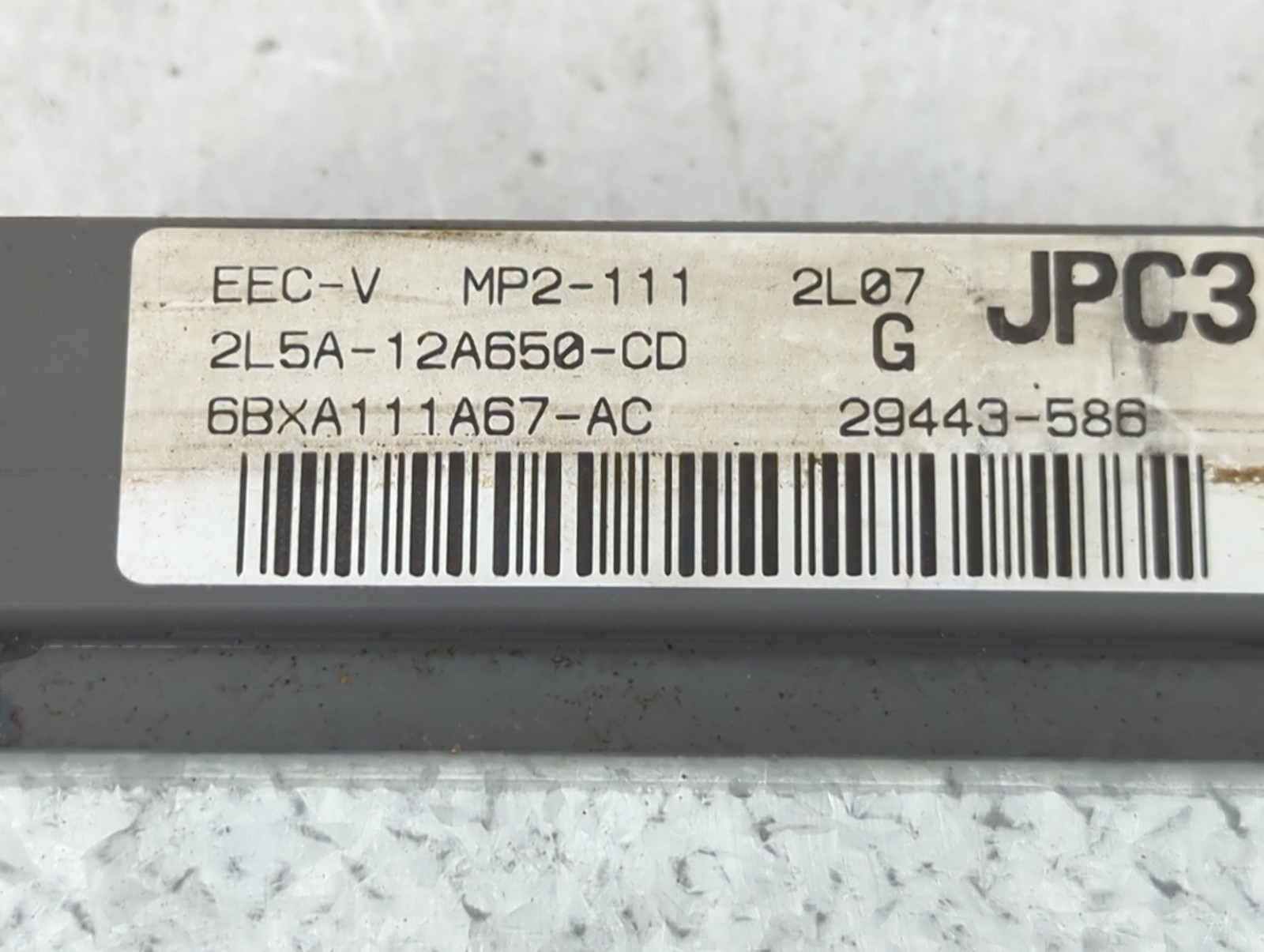 2003-2003 Ford Ranger Engine Control Computer Ecu Pcm Ecm Pcu Oem MQQJQ