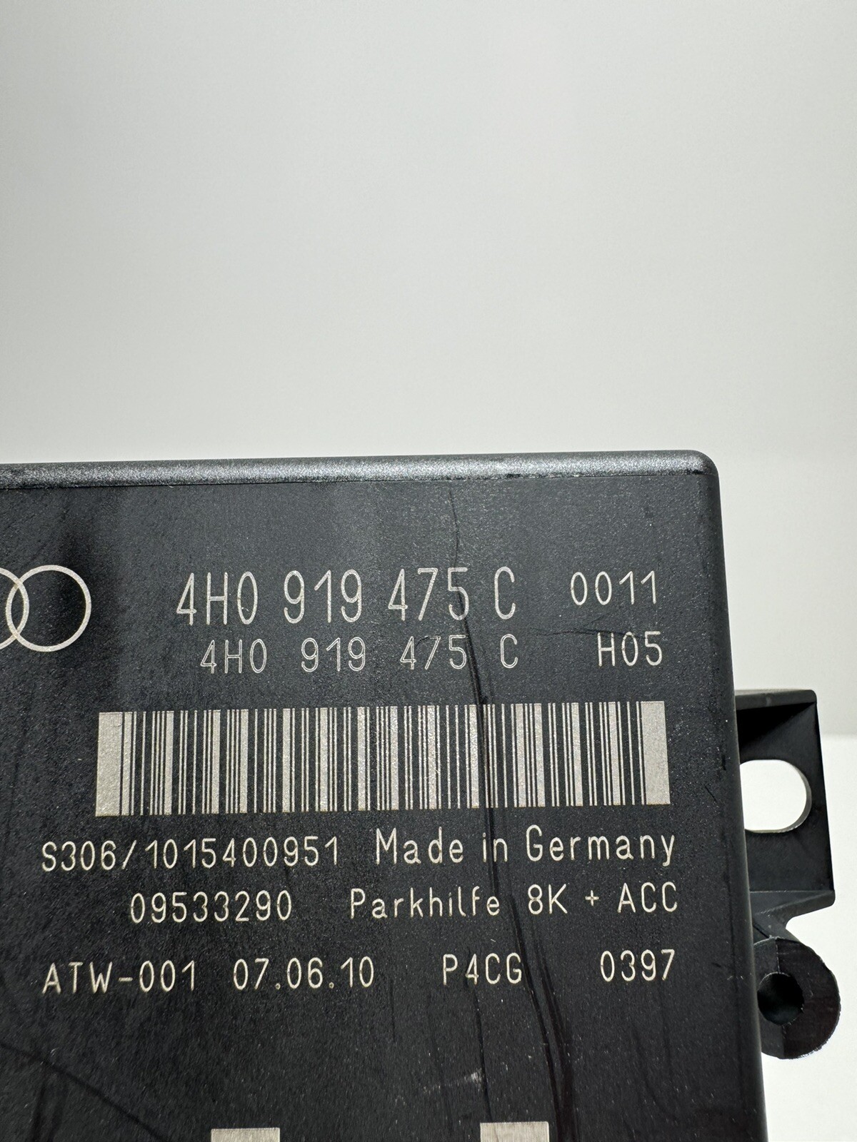 ✅11-18 Audi A6 A7 A8 S6 S7 S8 Rear Park Assist Control Module OEM 4H0919475