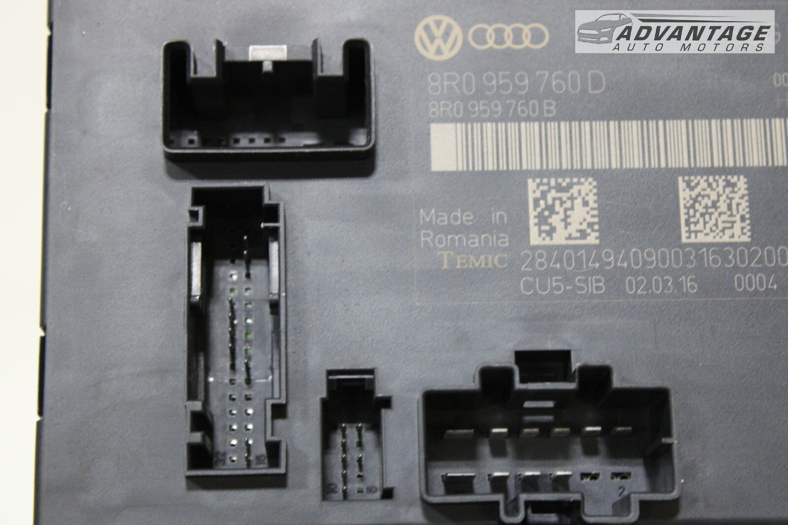 2009-2017 AUDI Q5 FRONT LEFT DRIVER SIDE SEAT MEMORY CONTROL MODULE UNIT OEM