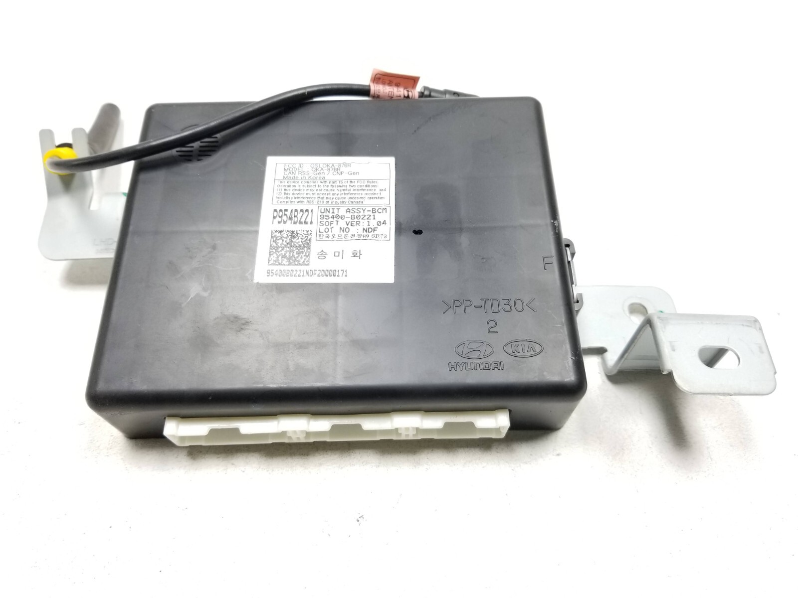 2018 Kia Forte BCM Body Control Module OEM