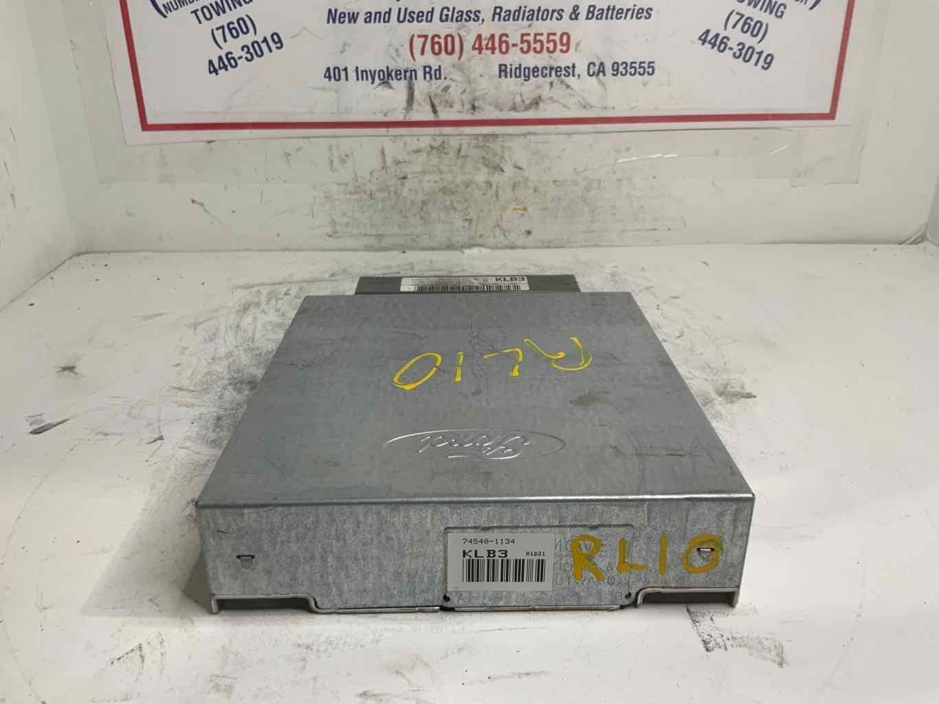 01-02 Ford Explorer Engine Computer ECU ECM 4.0L 2 Dr OEM Match #s 1L2F12A650AND